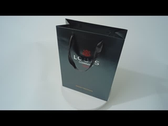 Op maat gemaakte luxe gedrukte dikke papieren zakken Verpakkingen Groothandelsfabrikant