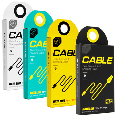 kopen Aangepaste goedkope USB-kabel papieren dozen Merchandise verpakkingsdozen Manfacturer online manufacture