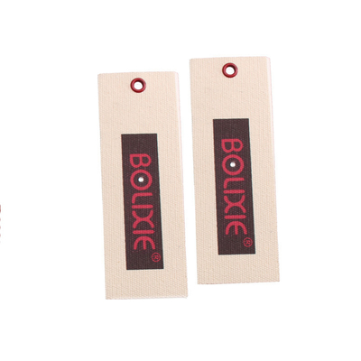 kopen Douanekledingstuk Hang Tags Printing Woven Brand Hang Tag Clothing Labels Supplier online manufacture