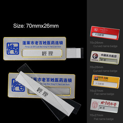 kopen Custom Printed Branded Name Badges Bestel Personeelsnaam Tags Online Met Naam Venster online manufacture