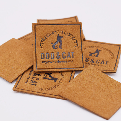 kopen Aangepaste Gevlamde Echt Lederen Patch Met Logo Gepersonaliseerde Lederen Labels Voor Kleding & Accessoires online manufacture