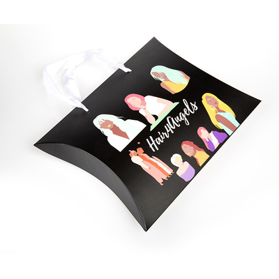 kopen Custom Printed Pillow Boxes with Handle – Luxury Packaging for Wigs, Hair Extensions & Accessories online manufacture