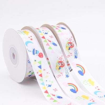 Kopen Op maat bedrukt satijnen lint met logo | Gepersonaliseerde polyester satijnen lint online vervaardiging