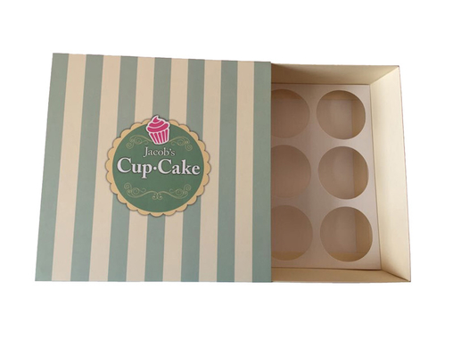 kopen Aangepaste opvouwbare papieren cupcake dozen groothandel met papierlade binnen leverancier online manufacture