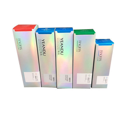 De holografische Document Verpakkende Vakjes van het Luxeparfum met Logo Printing-fabriek