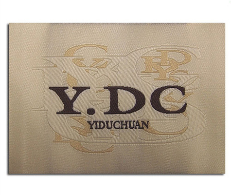 Goede prijs. Hoog - van de Etikettenmarkeringen van de dichtheids het Douane Geweven Hals Overhemd Hoofdlogo fabric labels for hats online