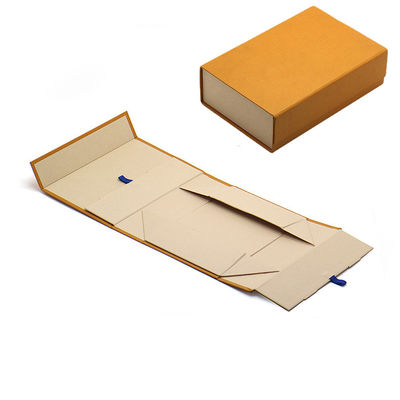 Recycled vouwbare kartonnen cadeaubon Tuck End Box verpakking met design printing
