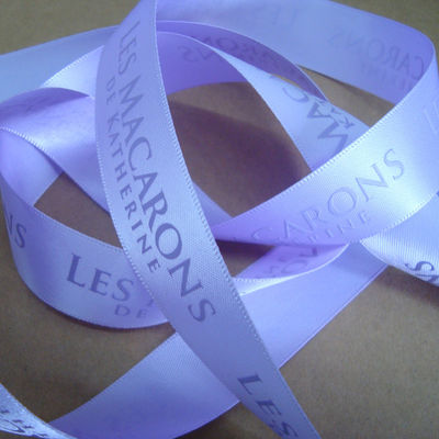 Goede prijs. Custom Puff Printed Satin Ribbons Polyester Ribbon Met 3D Logo Voor Verpakkingen & Geschenken online