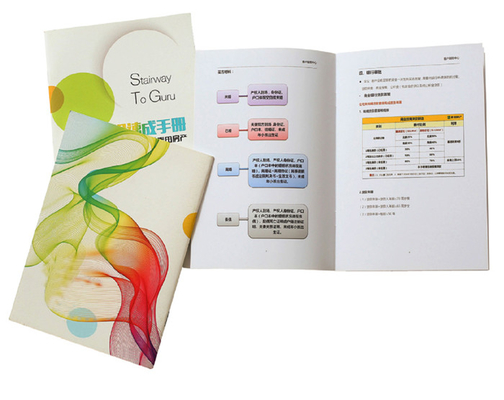 Goede prijs. De volledige van de het Boekjesdruk van de Kleurenbrochure Vouwen van Bi landen het Vierkante Boek van het Fototijdschrift online