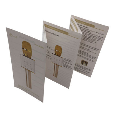 Goede prijs. Dienst voor het drukken van commerciële marketingbrochures online